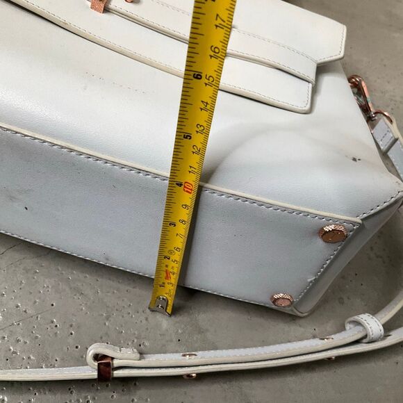 Ted Baker Taymar Studded Leather Satchel - Picture 13 of 14